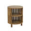 Luna Tier Round Open Shelf End Table