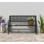 Banc de jardin extérieur, banc de patio
