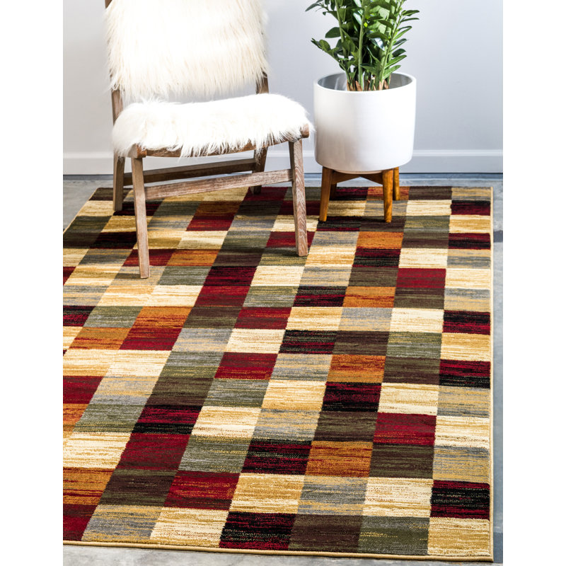 Geometric Area Rug, Rectangle 244 x 305cm