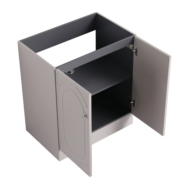 Freestanding Bathroom Vanity-Excluding Sink, Khaki