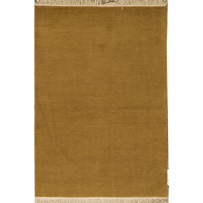 Hand-Knotted High-Quality Gold Area Rug
