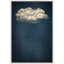 Bleu marine, ciel foncé, collage, nuages, abstrait, minimaliste, décoration murale, Boho, nordique, détente-98126388-98126385