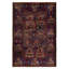 Tapis bleu foncé Saim Rare War 3 pi 3 po x 4 pi 9 po