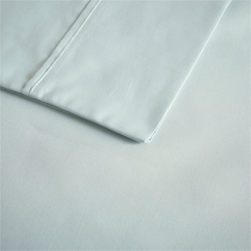 Ensemble de draps 4 pièces 4 pièces, Queen Sheet Set with 2 Pillowcases, Écume de mer, écume de mer