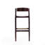 Tabouret de bar Klismos