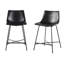 Tabouret de comptoir en similicuir Aobh-1339784394