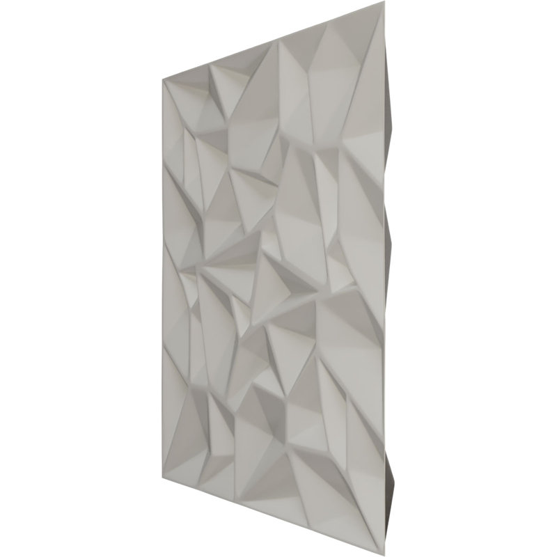 Leto EnduraWall Decorative 3D Wall Panel, Black