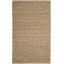 Tapis de zone naturelle/brun tissé à la main fiber Munhall-23025453
