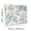 Papier peint Serenade Blue Ferns-119797048