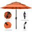 Parasols de patio à 3 niveaux Miqdad par Arlmont & Co.-1888916548-1924307206