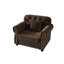 Canapé Chesterfield Mid-Century moderne en velours avec capitonnage et garniture cloutée-1720233392