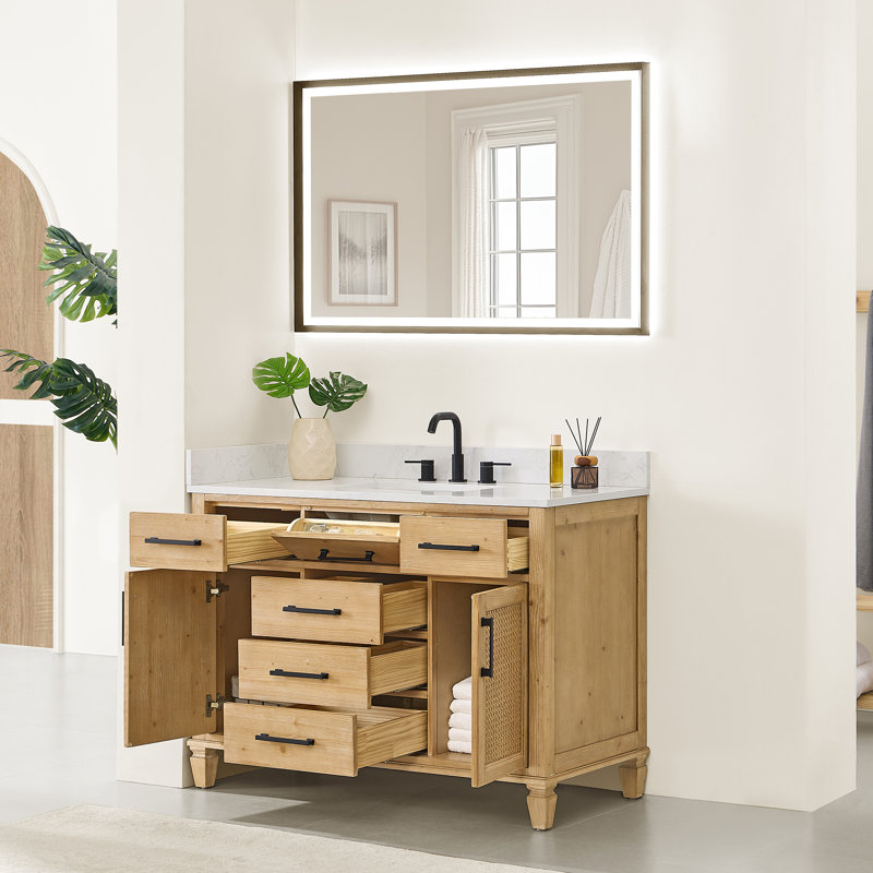 Ensemble de meuble-lavabo simple 48 po Salome