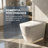 Modern Integrated Smart Toilet, Auto Open/Close Lid, Heated Seat, Triple Flush System, Foot Sensor & Remote Control, LED Display, Night Light