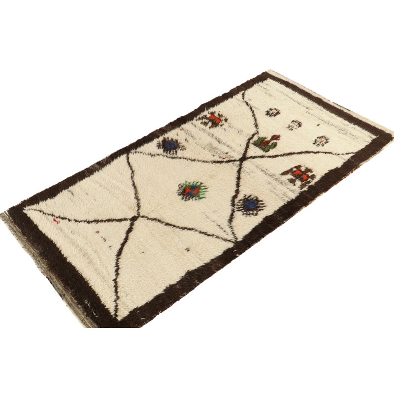 One-of-a-Kind Rectangle 3'11" X 7'8" Area Rug