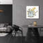 «Garden Patch V2 Yellow» par Leslie Trimbach, art mural en verre acrylique-411663402