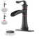 Single-Hole Single-handle Bathroom Faucet with Drain Assembly