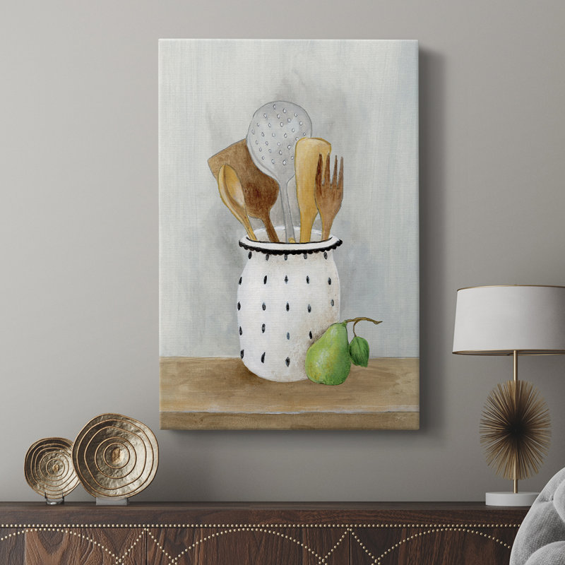 Cuisine de chalet I - Cavas enveloppés de galerie, H 12 po x l 8 po