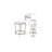 Astoria Collection Round End Table, Modern Accent Table with Metal Frame-580869750