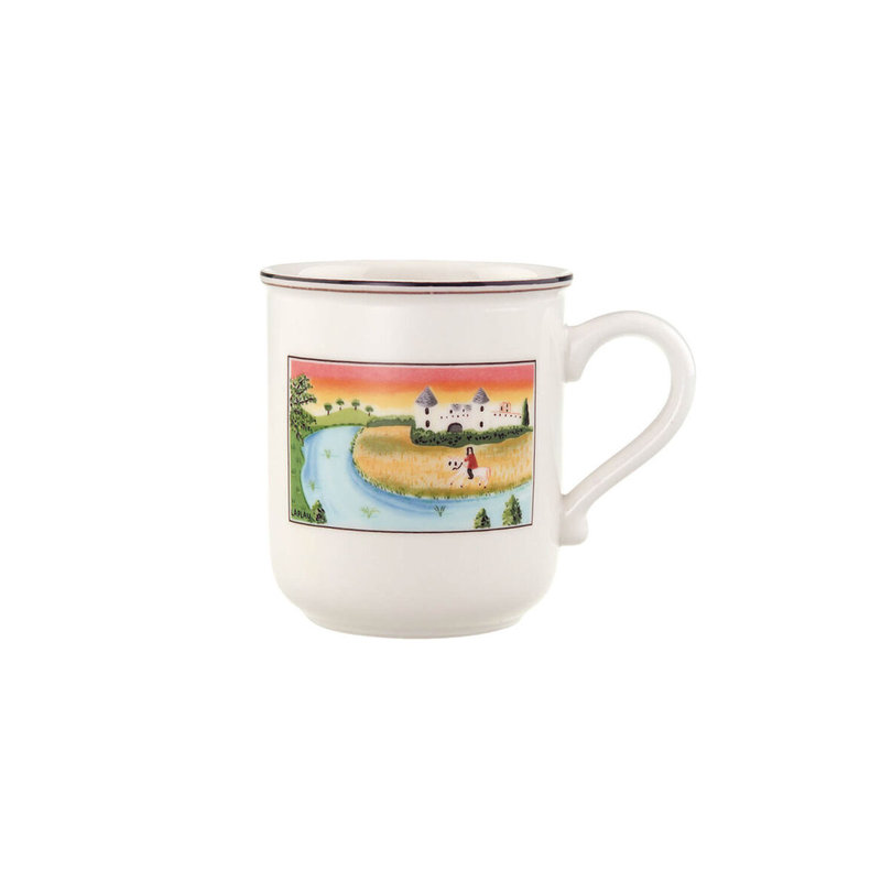 10 oz. Villeroy & Boch Design Naif Tasse à café «Man on Horse»