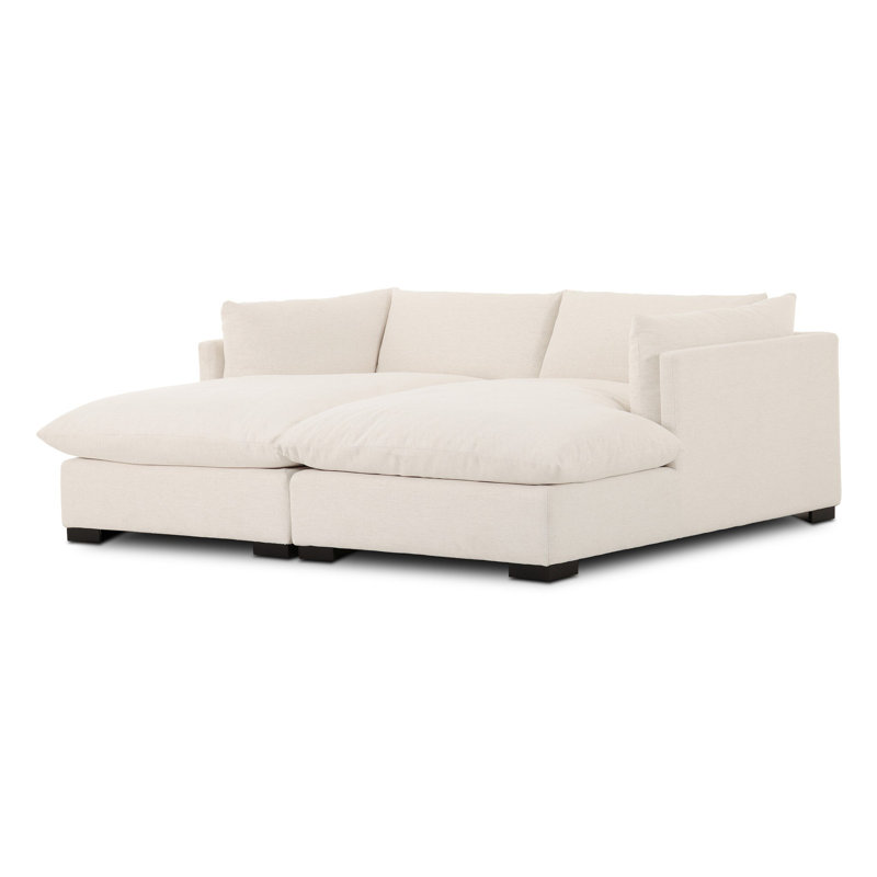 Canapé d'angle double méridienne Addysen - 87