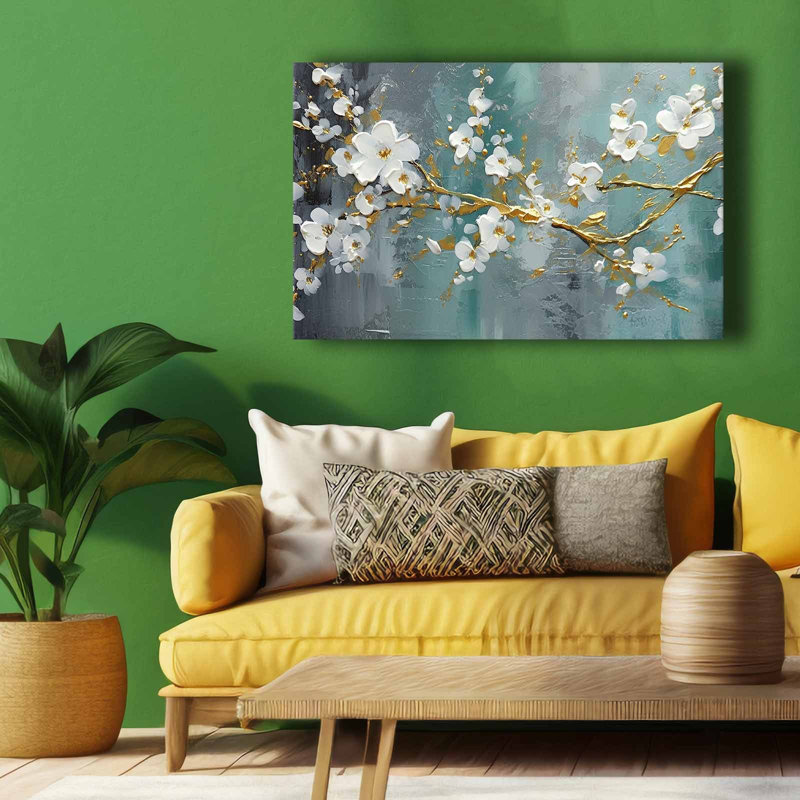 Peinture décorative sur toile