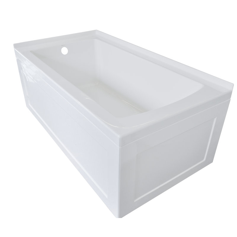 Signature 60'' x 30'' Soaking Acrylic Bathtub, Left