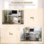 Venetta 120.5cm H x 120cm W Geometric Bookcase-1089534955