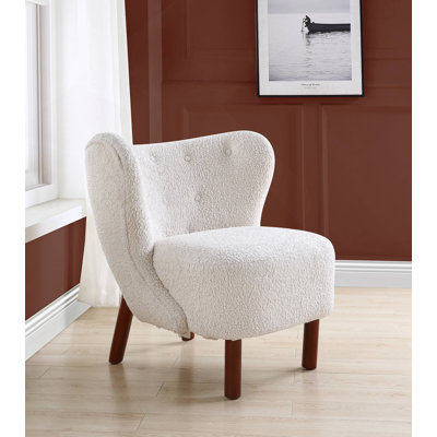 Chaise d'appoint confortable et élégante pour la décoration du salon
