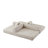 Modular Chenille Convertible Sofa Bed, DIY Customizable Design