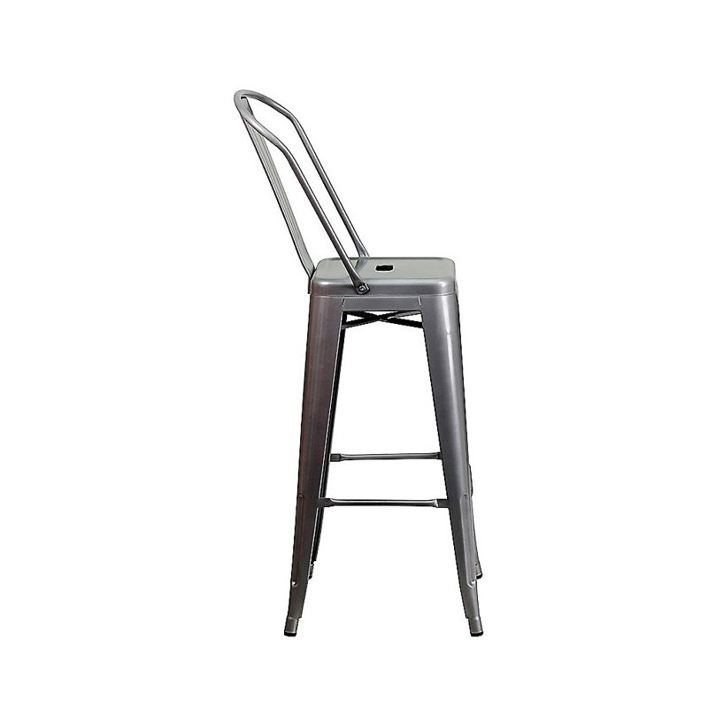 Tabouret à haut dossier Kysen