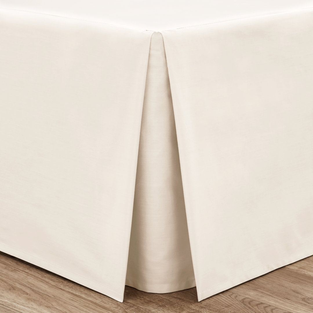 Easy Iron Percale Box Pleated Valance Sheet