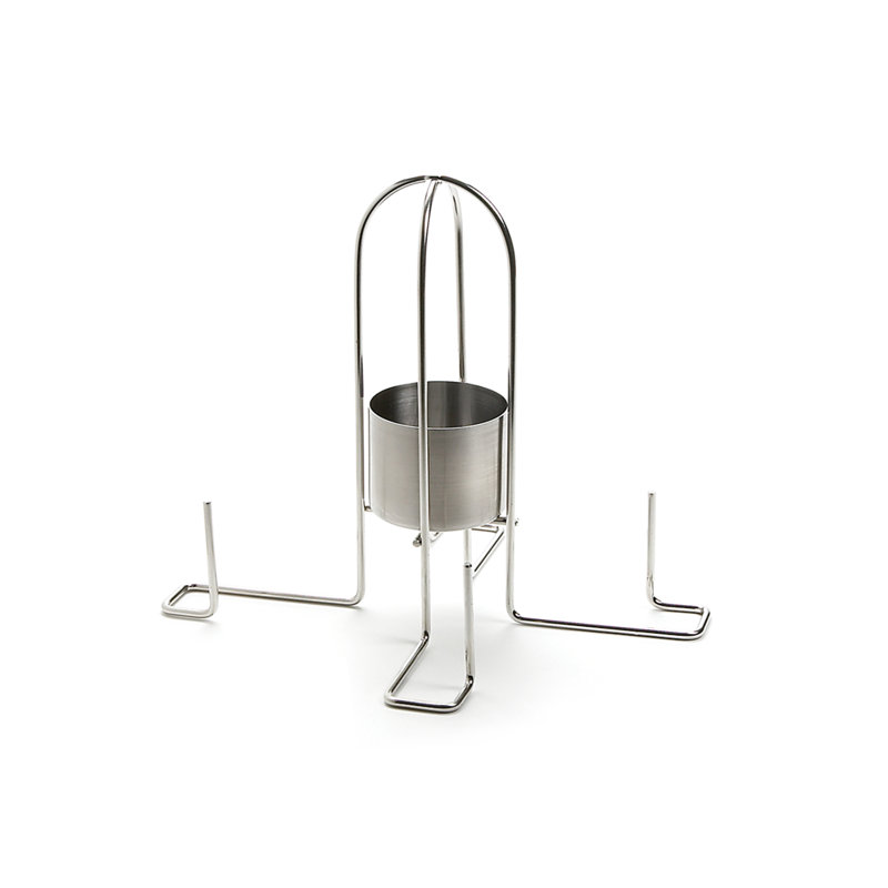 8,5 po sort grillage vertical en acier inoxydable