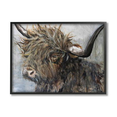 Bébé bovin Highland Portrait