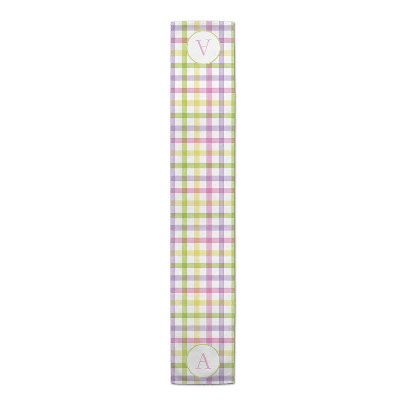 Bawi Rectangle Plaid Polyester Table Runner