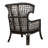 Zelma Rattan Wingback Armchair