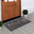 Caleob Floor Rubber Pin Fun Designed Door Mats for Indoor Outdoor Entrance, 18" X 30"