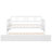 Daybed Wood Frame with Trundle, Space-Saving and Practical Design, Perfect for Sleepovers and Small Spaces-1526573871