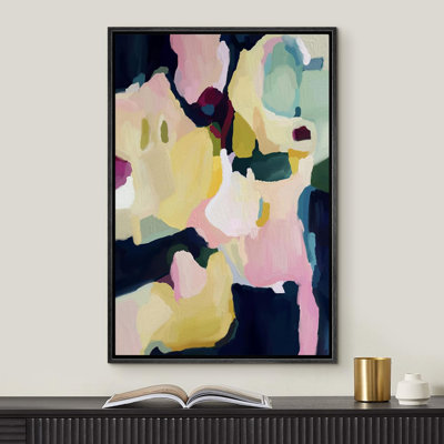 Retro Paint Stroke Landscape Abstract Shapes Minimalism Decor Relax/Zen Colorful Nordic