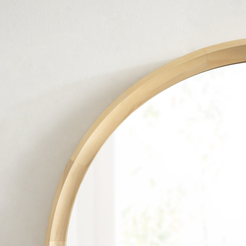 Miroir Zoie, Naturel, 34 po x 34 po