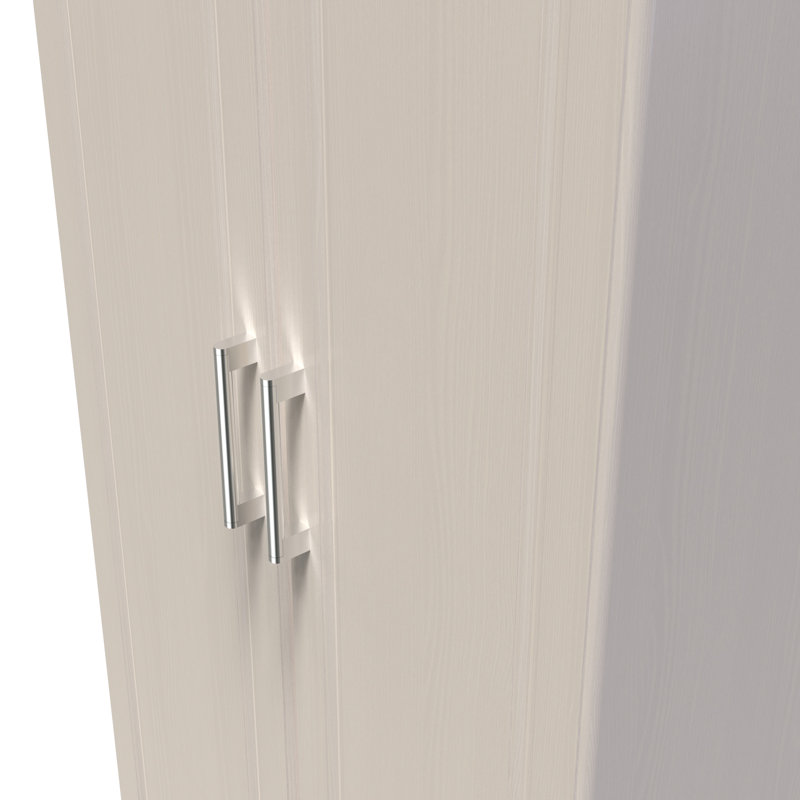 Aalysia Manufactured Wood Wardrobe, Kashmir Ash/Modern Oak
