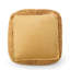 Pouf carré jaune en microfibre Spongy-2081024194