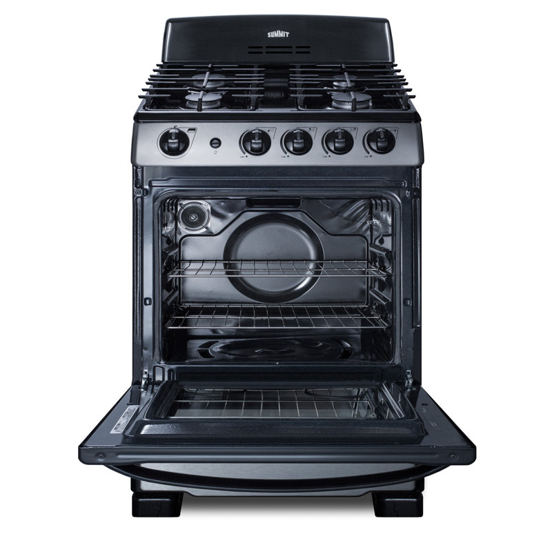 Summit Appliance 24" 2.9 Cubic Feet Free Standing Range