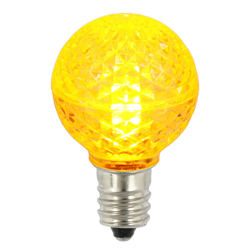 Ampoules de rechange à DEL V30 de Vickerman G30, 25 par boîte, Jaune