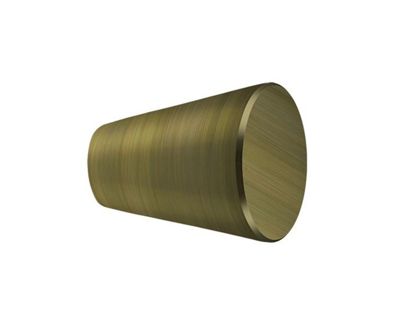 Conical Knob, Black, 0.75"