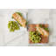 Scalloped Appetizer Cheese Board, White/Natural, Set of 2