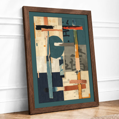 Geometric Abstraction Abstract - Framed Print