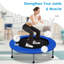 Metro Lane ft Round Fitness Trampoline