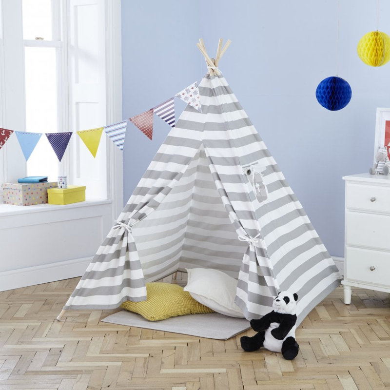 NeoDirect 120cm W x 120cm D Indoor Fabric Play Tent