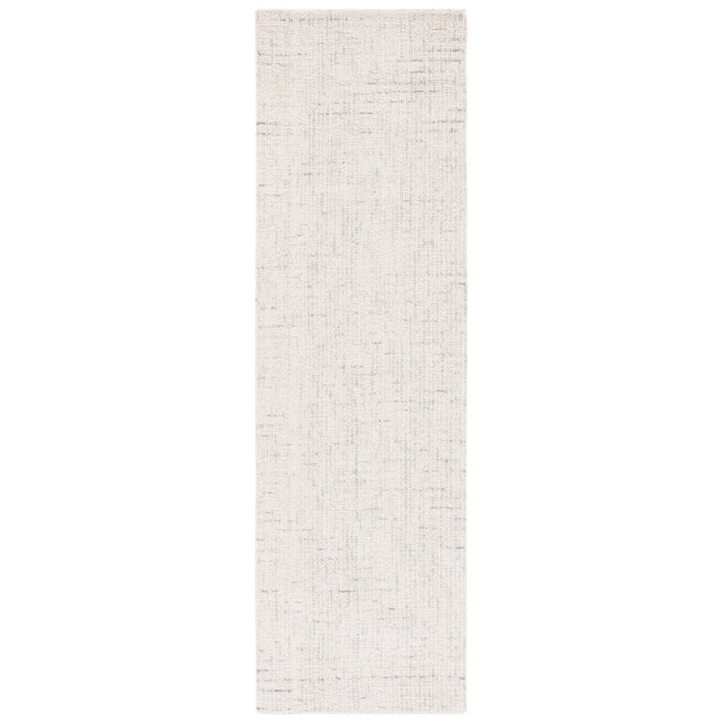 Tapis d'intérieur en laine touffeté à la main Esteban, Tapis de couloir 2 pi 3 po x 12 pi