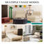 1 Seater Sofa & Chaise